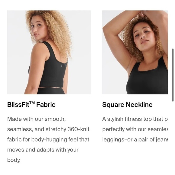 NWT KNIX Dark Cherry Good to Go Seamless Crop Tank XXL - Picture 10 of 12